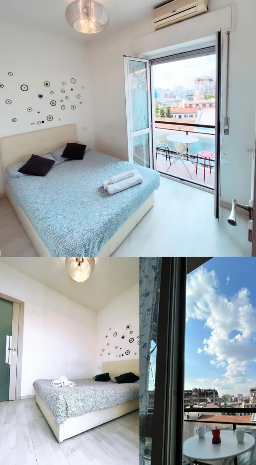 Appartement Nice With Big Balcony Milan